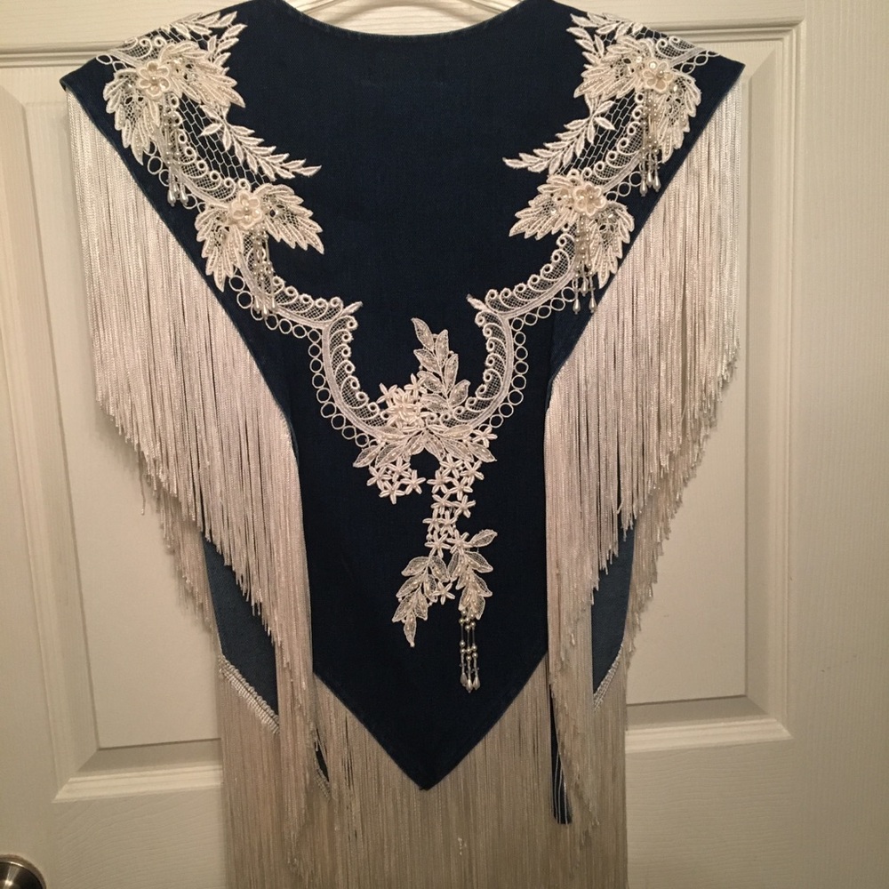 Western wedding shawl